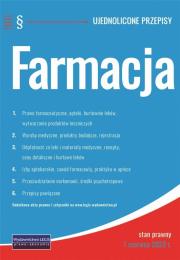 Farmacja - ujednolicone przepisy. Autor:   Praca zbiorowa. Dadada.pl Okładka książki Farmacja - ujednolicone przepisy