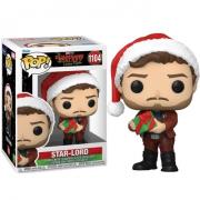 Opakowanie Figurka Marvel Guardians of the Galaxy Świąteczny Star Lord Funko POP
