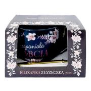 Opakowanie Filiżanka Dzień Babci granatowa 360ml