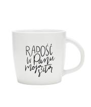 Filiżanka - Radość w Panu moją siłą. Wydawca: Szaron. Dadada.pl Opakowanie Filiżanka - Radość w Panu moją siłą