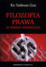 Okładka książki Filozofia prawa III Rzeszy Niemieckiej
