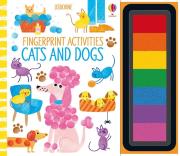 Fingerprint Activities Cats and Dogs. Autor: Watt Fiona. Dadada.pl Okładka książki Fingerprint Activities Cats and Dogs