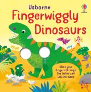 Fingerwiggly Dinosaurs. Wydawca: Usborne. Dadada.pl Opakowanie Fingerwiggly Dinosaurs