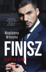 Finisz. Grzechy krwi. Autor: Winnicka Magdalena. Dadada.pl Okładka książki Finisz. Grzechy krwi
