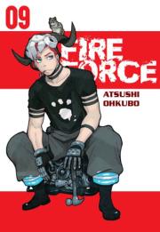 Fire Force 09 + karta. Autor: Atsushi Ohkubo. Dadada.pl Okładka książki Fire Force 09 + karta