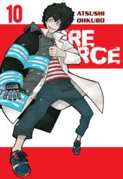 Fire Force. Tom 10. Autor: Atsushi Ohkubo. Dadada.pl Okładka książki Fire Force. Tom 10