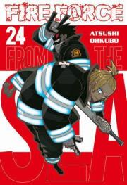 Fire Force. Tom 24. Autor: Atsushi Ohkubo. Dadada.pl Okładka książki Fire Force. Tom 24