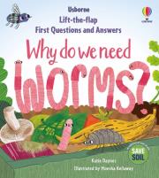 First Questions & Answers: Why do we need worms?. Autor: Katie Daynes. Dadada.pl Okładka książki First Questions & Answers: Why do we need worms?