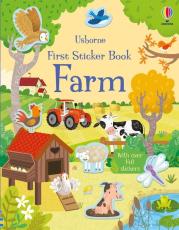 Okładka książki First Sticker Book Farm