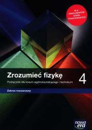 Fizyka Zrozumieć fizykę podręcznik 4 liceum i technikum zakres rozszerzony 66482. Autor: Braun Marcin, Byczuk Krzysztof, Seweryn-Byczuk Agnieszka. Dadada.pl Okładka książki Fizyka Zrozumieć fizykę podręcznik 4 liceum i technikum zakres rozszerzony 66482