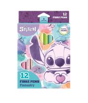 Opakowanie Flamastry Disney Fashion Stitch 12 kolorów pastel