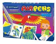 Opakowanie Flamastry dmuchane 11szt + 6 szablonów