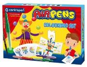 Opakowanie Flamastry dmuchane 9szt + 9 szablonów