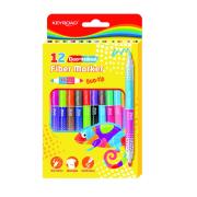 Flamastry dwustronne 12szt = 24 kolory. Wydawca: Keyroad. Dadada.pl Opakowanie Flamastry dwustronne 12szt = 24 kolory