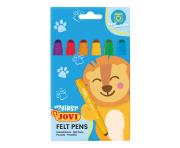 Flamastry My First Pen 6 kolorów. Wydawca: JOVI. Dadada.pl Opakowanie Flamastry My First Pen 6 kolorów