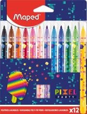 Flamastry Pixel 12szt MAPED. Wydawca: Maped. Dadada.pl Opakowanie Flamastry Pixel 12szt MAPED