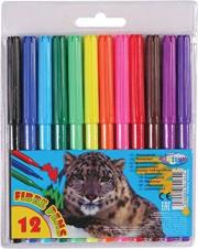 Opakowanie Flamastry Zoo 12 kolorów