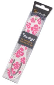 Opakowanie Flexilight Pink Flowers - Lampka do książki - Kwiaty różowe