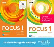 Okładka książki Focus Second Edition 1. Komplet Podręcznik + Zeszyt ćwiczeń + dostęp Mondly