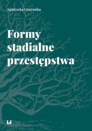 Okładka książki Formy stadialne przestępstwa