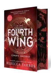 Fourth Wing. Czwarte Skrzydło. Edycja specjalna. Autor: Rebecca Yarros. Dadada.pl Okładka książki Fourth Wing. Czwarte Skrzydło. Edycja specjalna