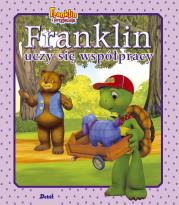 Franklin uczy się współpracy. Autor: Paulette Bourgeois, Patrycja Zarawska. Dadada.pl Okładka książki Franklin uczy się współpracy