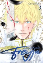 Freyja. Fałszywy książę Tom 3. Autor: Ishihara Keiko. Dadada.pl Okładka książki Freyja. Fałszywy książę Tom 3