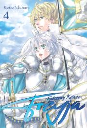 Freyja. Fałszywy książę Tom 4. Autor: Ishihara Keiko. Dadada.pl Okładka książki Freyja. Fałszywy książę Tom 4