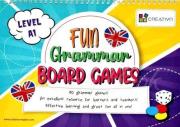 Okładka książki Fun Grammar Board Games Level A1 CREATIVO