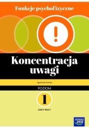 Funkcje psychofizyczne. Koncentracja uwagi KP 1. Autor: Górska Agnieszka. Dadada.pl Okładka książki Funkcje psychofizyczne. Koncentracja uwagi KP 1