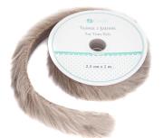 Opakowanie Futro na rolce 2,5cmx2m beżowy