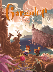Gargulce. Fidiasz. Tom 4. Autor: Denis-Pierre Filippi, Silvio Camboni. Dadada.pl Okładka książki Gargulce. Fidiasz. Tom 4