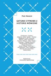 Gatunki cyfrowe 2. Autor: Piotr Marecki. Dadada.pl Okładka książki Gatunki cyfrowe 2