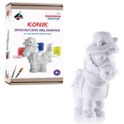 Opakowanie Genialny dzieciak. Malowanka sensoryczna Konik