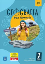 Geografia bez tajemnic podręcznik klasa 7 szkoła podstawowa. Autor: Głowacz Arkadiusz, Barbara Dzięcioł-Kurczoba, Maria Adamczewska. Dadada.pl Okładka książki Geografia bez tajemnic podręcznik klasa 7 szkoła podstawowa