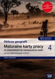 Geografia LO 4 Oblicza geografii KP. ZR 2022 NE. Autor: Violetta Feliniak, Maciążek Katarzyna. Dadada.pl Okładka książki Geografia LO 4 Oblicza geografii KP. ZR 2022 NE