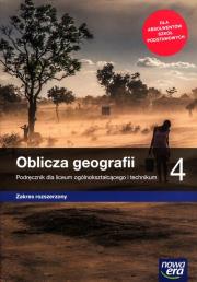 Geografia LO 4 Oblicza geografii Podr. ZR 2022 NE. Autor: Rachwał Tomasz, Czesław Adamiak, Świtoniak Marcin. Dadada.pl Okładka książki Geografia LO 4 Oblicza geografii Podr. ZR 2022 NE