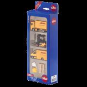 GIFT SET - Zestaw pojazdów DHL Siku Super S6335. Wydawca: Trefl PAP. Dadada.pl Opakowanie GIFT SET - Zestaw pojazdów DHL Siku Super S6335