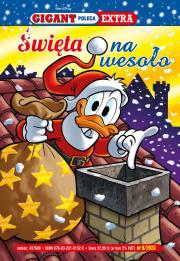 Gigant Poleca Extra 8/2023 Święta na wesoło. Autor: Opracowanie zbiorowe. Dadada.pl Okładka książki Gigant Poleca Extra 8/2023 Święta na wesoło