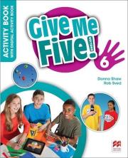 Okładka książki Give Me Five! 6  Activity Book + kod online