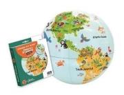 Globus 30 cm - Małe Zwierzęta Natury, piłka. Wydawca: Caly. Dadada.pl Opakowanie Globus 30 cm - Małe Zwierzęta Natury, piłka