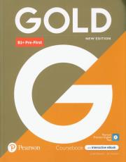 Okładka książki Gold B1+ Pre-First. NE. Coursebook + eBook