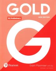 Gold B1 Preliminary New Edition Exam Maximiser. Autor: Burgess Sally, Newbrook Jacky. Dadada.pl Okładka książki Gold B1 Preliminary New Edition Exam Maximiser