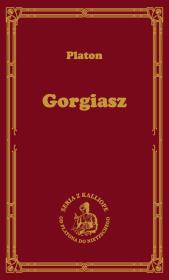 Gorgiasz. Autor: Platon. Dadada.pl Okładka książki Gorgiasz