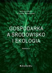 Okładka książki Gospodarka a środowisko i ekologia (wyd. V)