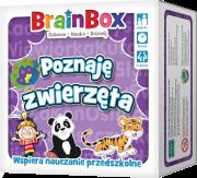 Opakowanie Gra BrainBox Poznaję zwierzęta