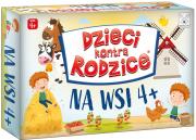 Gra Dziecie kontra Rodzice Na wsi 4+. Wydawca: Kangur. Dadada.pl Opakowanie Gra Dziecie kontra Rodzice Na wsi 4+
