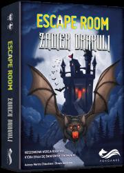 Gra Escape Room Zamek Drakuli. Autor: Martino Chiacchiera, Sorrentino Silvano. Dadada.pl Okładka książki Gra Escape Room Zamek Drakuli