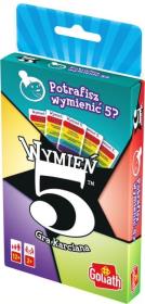 Gra karciana: Wymień 5. Wydawca: Goliath. Dadada.pl Opakowanie Gra karciana: Wymień 5