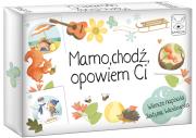 Gra Mamo, chodź, opowiem Ci. Wydawca: Kangur. Dadada.pl Opakowanie Gra Mamo, chodź, opowiem Ci
